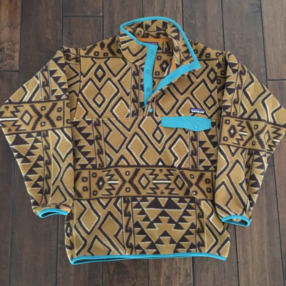 Patagonia Snap-T Synchilla Fleece Pullover Fleece Popover